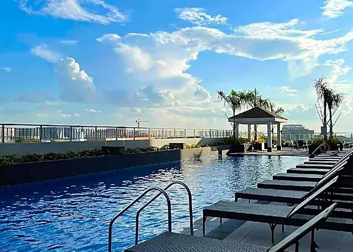 Enjoy Sunset At 1br Near Ccpmanila Bay View 3* Manilla